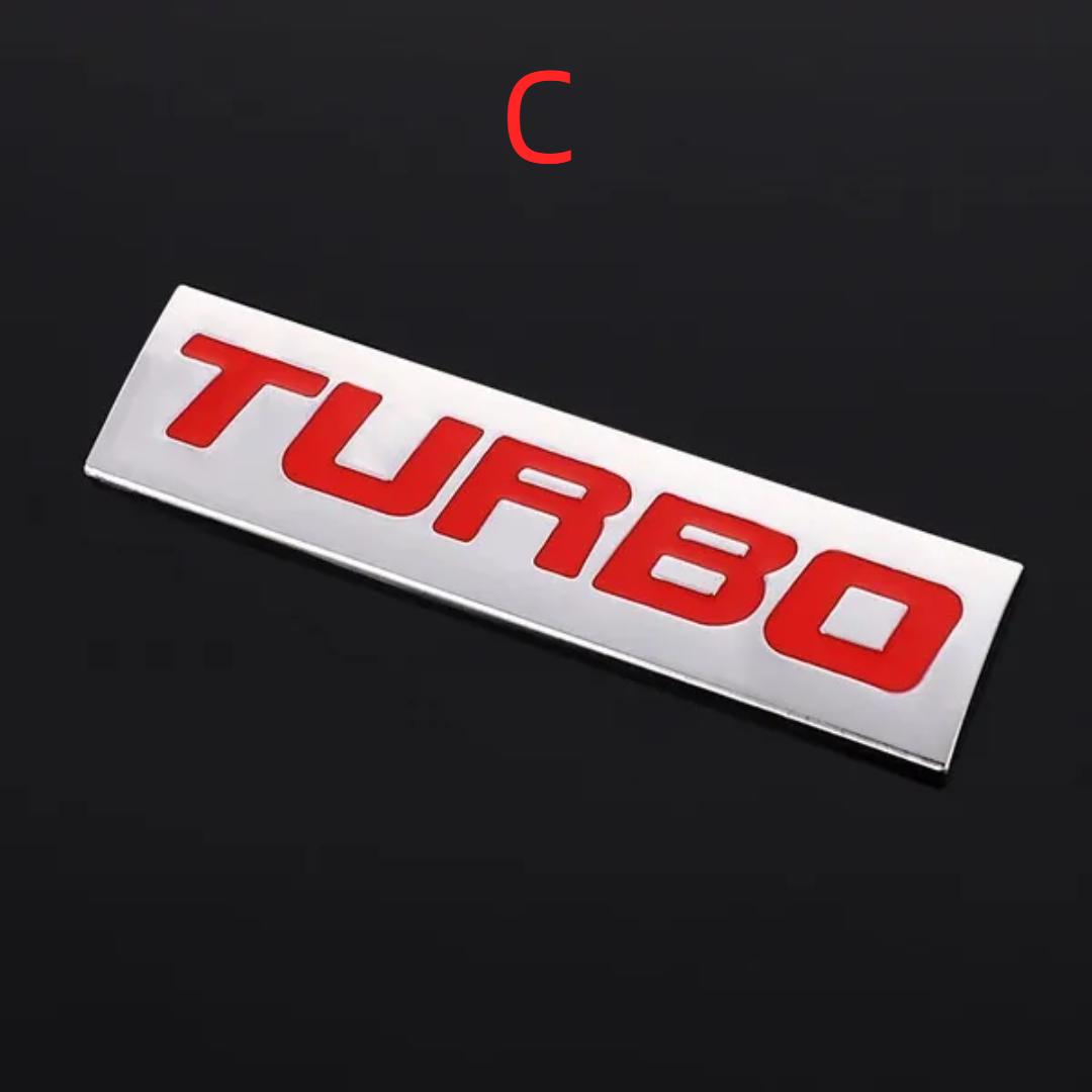 

Наклейки с логотипом Turbo для автомобиля, эмблема, значок, наклейки C