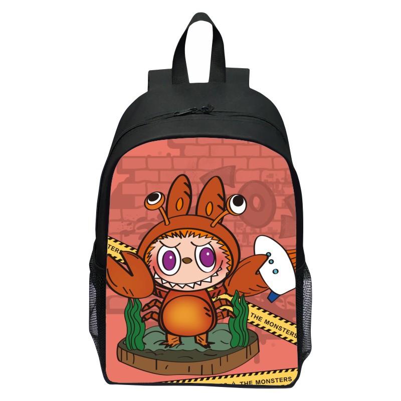 Schoolbag Printed Rabbit, Elementary School Cartoon Cute Backpack 123 Grade Doll Boys and Girls