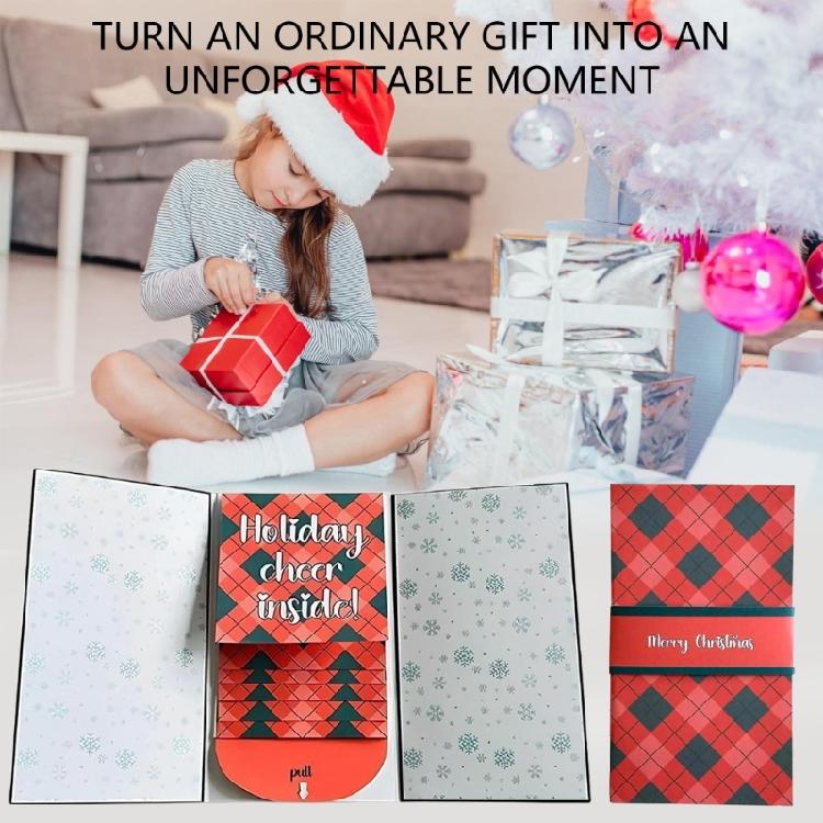 Handcrafted Waterfall Card Holders For Holiday Gifting Custom Cover Family Friend Collaboration Festival Parties Favors