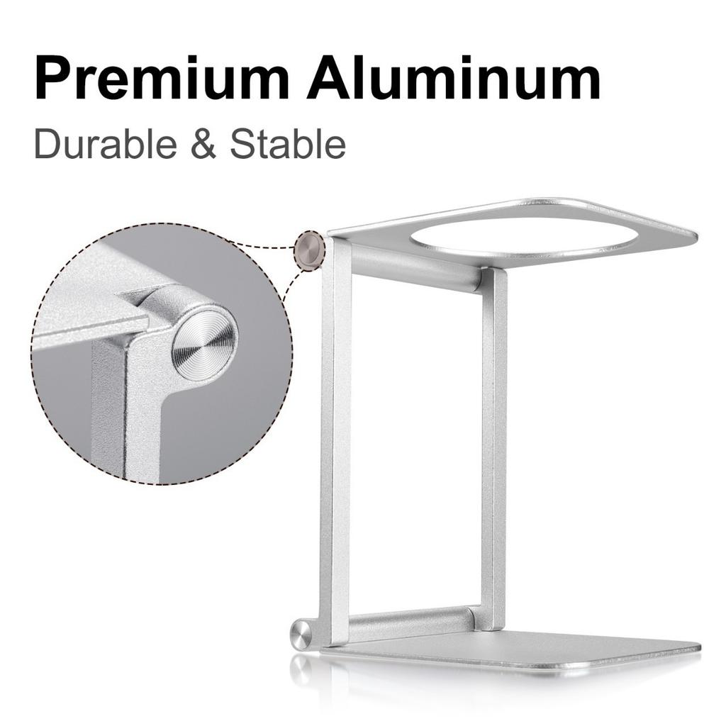 Metal Coffee Brewing Stand, Portable, for Office and Home Use, Camping, Stable Base, Coffee Brewing Accessory