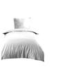 Plain White Edenne Cotton Duvet Cover 140 X 200 Cm