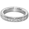 Wedding Ring Full Band Rhinestone Finger Inlaid Exquisite Women Accessory Jewelry