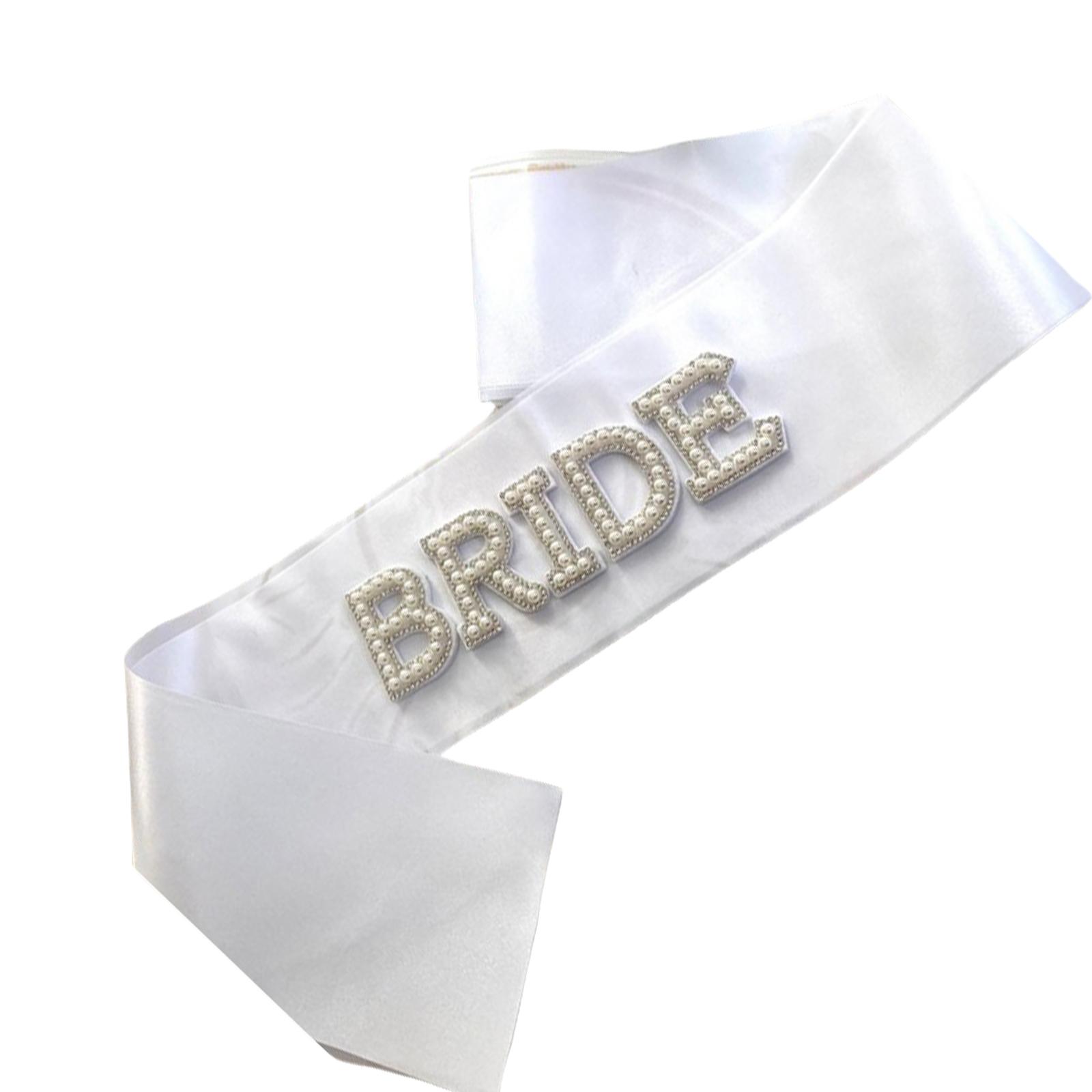 

Sophisticated Bridal Sashes Wedding Decorations Make up Sashes Retros Sashes Engagement Accessory 1