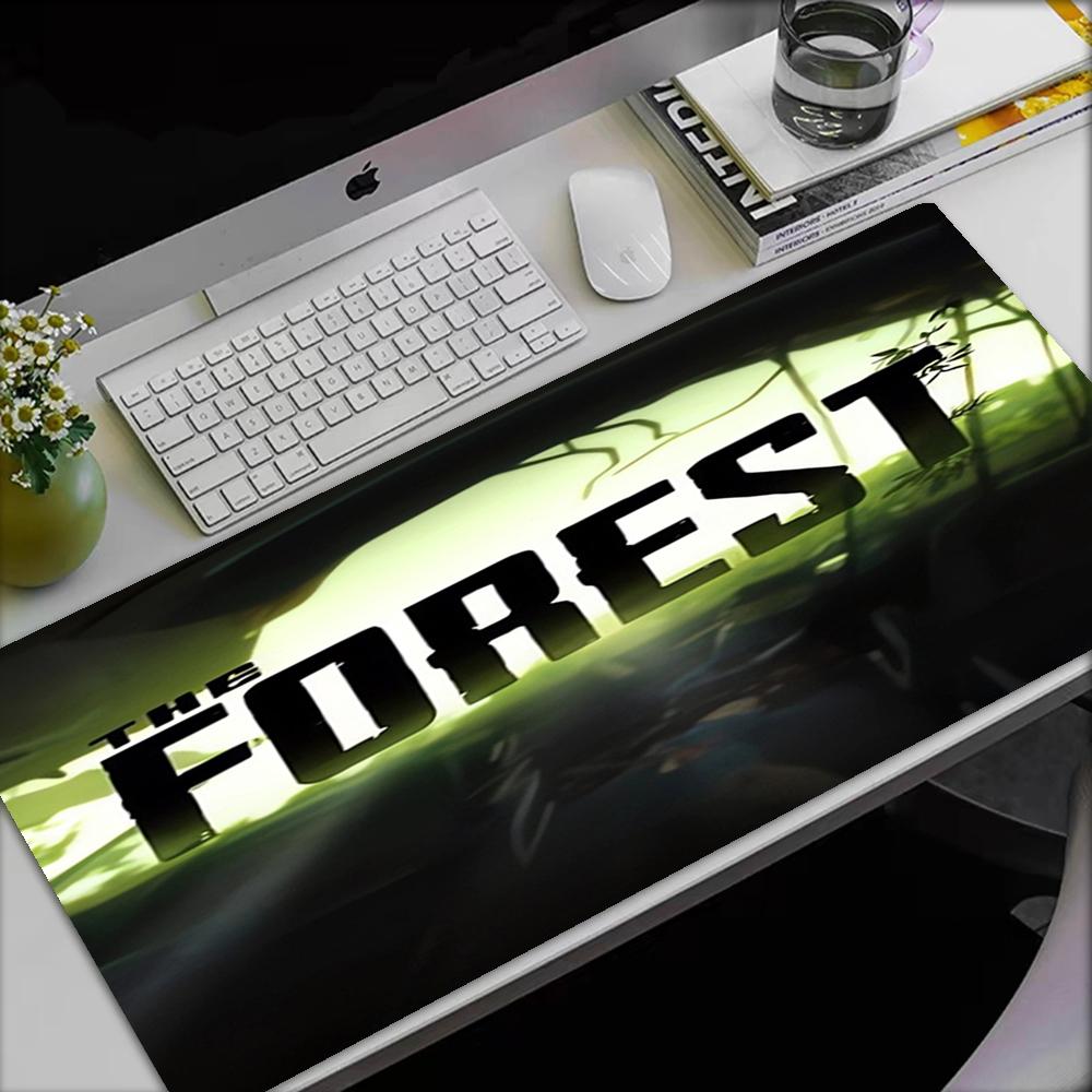 The Forest Theme Mouse Pad, Non Slip Rubber Base, Multifunctional Office & Home Decor, Perfect for Workspace Personalization.
