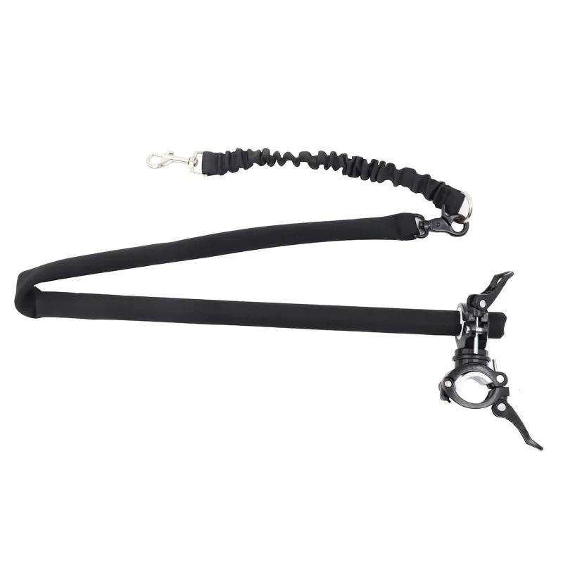 

Велосипедный поводок для собаки Металлический стержень Тяга Металлическая утолщенная собачья цепь Съемный эластичный поводок Товары для питомцев Поводок для питомца