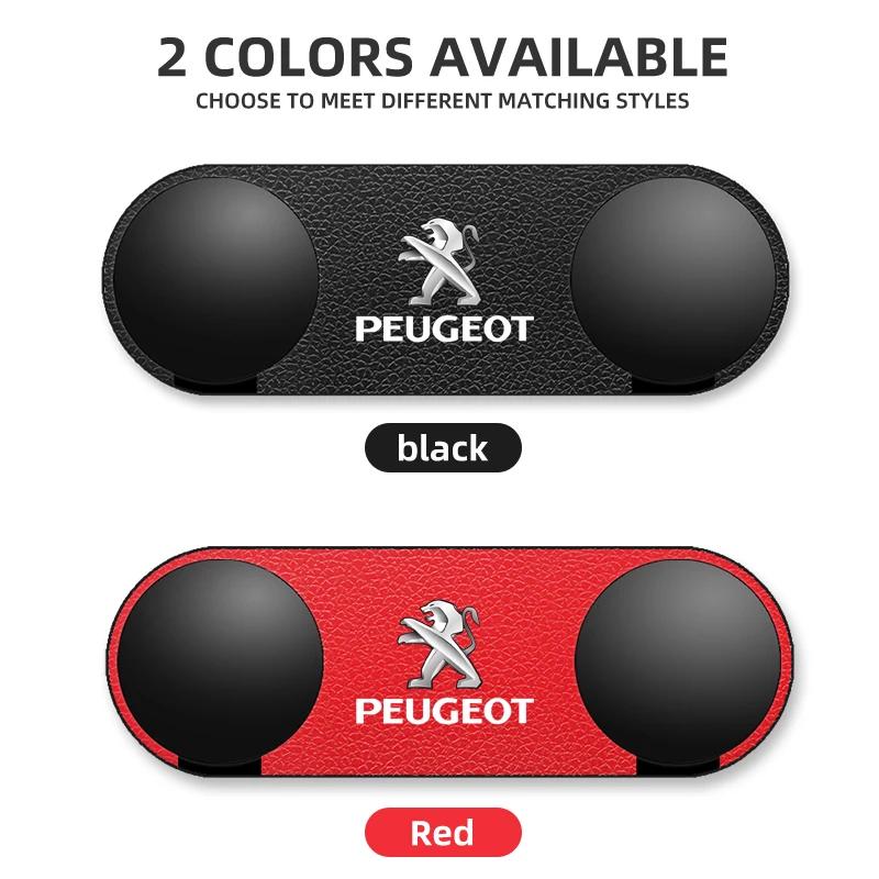 New Car Styling Self Adhesive Mini Storage Hooks Accessories For Peugeot 206 207 208 306 307 308 508 106 107 108 2008 3008 5008