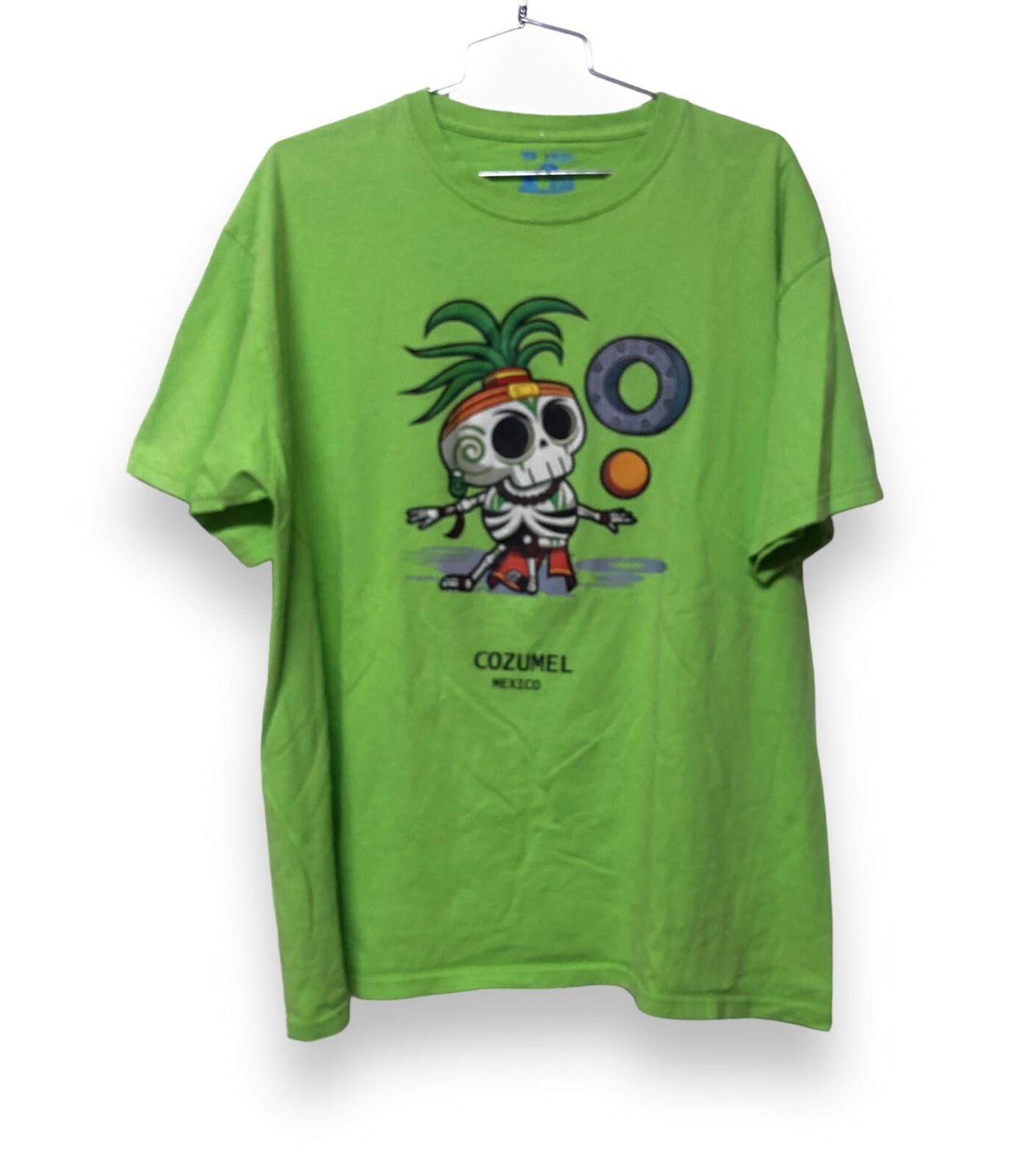 Cozumel Mexico Skeleton T Shirt XL S разноцветный