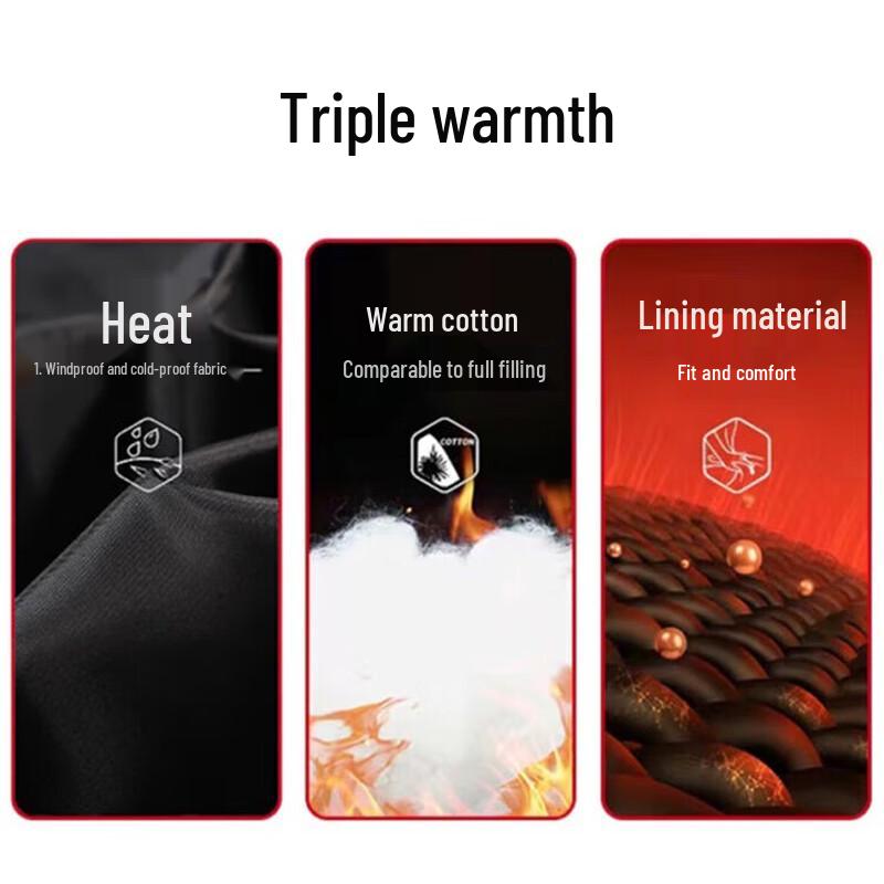 Qingye Men's Winter Cotton Vest