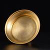 Exquisite Handcrafted Copper Tray for Buddhist Temples and Home Use Multi-Function Decorative Offering Plate Desktop Household