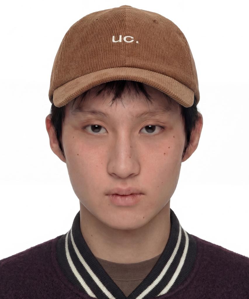 Eondeokeonteulol Corduroy Ball Cap Uc / Authentic B B / Cd / Brown