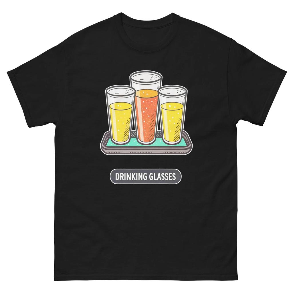 Drinking Glasses Hotel Item Travel Motel T-Shirt