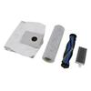 Robot Vacuum Cleaner Accessories Kit Roller Brush Roller Mop Dust Bag Filter Replacement for X8pro