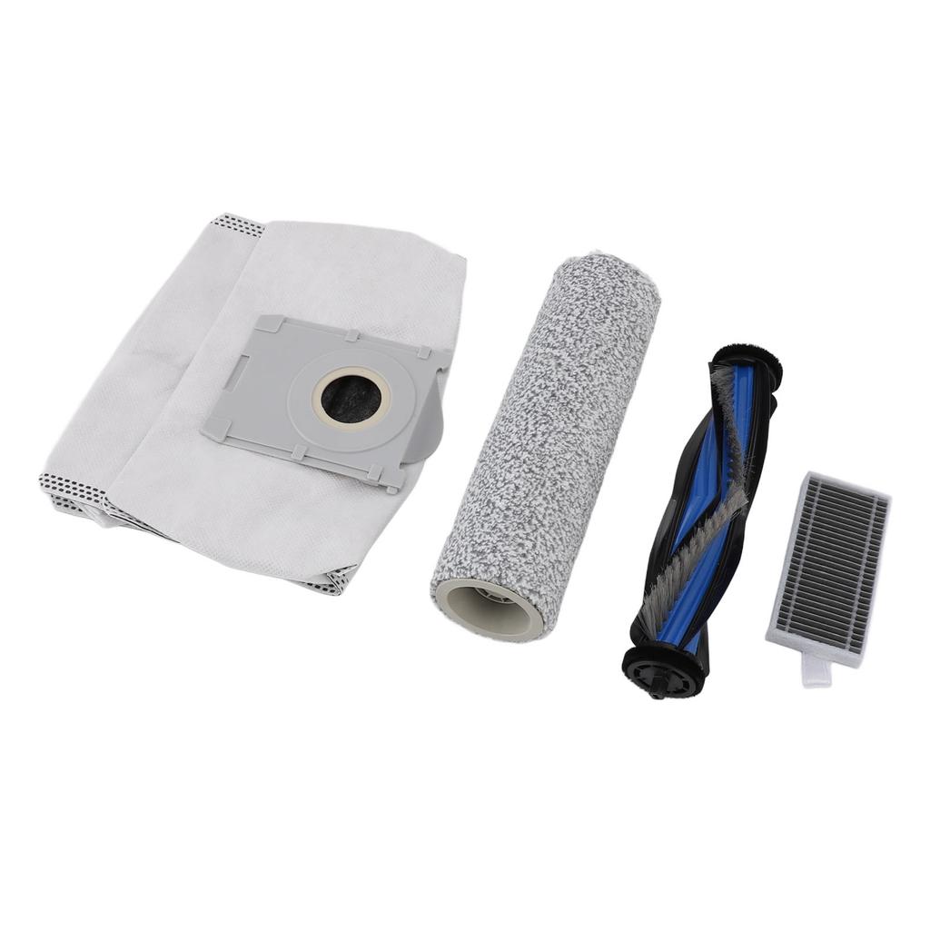 Robot Vacuum Cleaner Accessories Kit Roller Brush Roller Mop Dust Bag Filter Replacement for X8pro