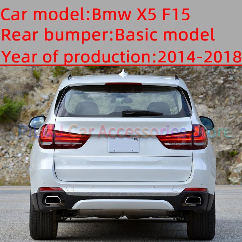 For BMW X5 F15 Basic Model Front Rear Bumper Tow Hook Cover Cap Hauling Shell Lid 2014-2018#51117378591 51127378573 51127378574