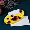 Flexible Silicone Resin Mold for Dish Epoxy Abstract Face Shaped Tray Making Mould Creative Storage Plate Mould