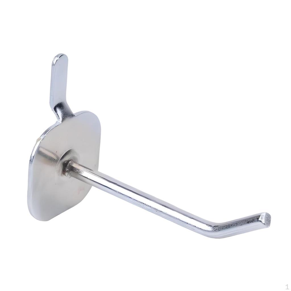 10 Heavy-duty Pegboard Hooks for Commercial And Home Use.