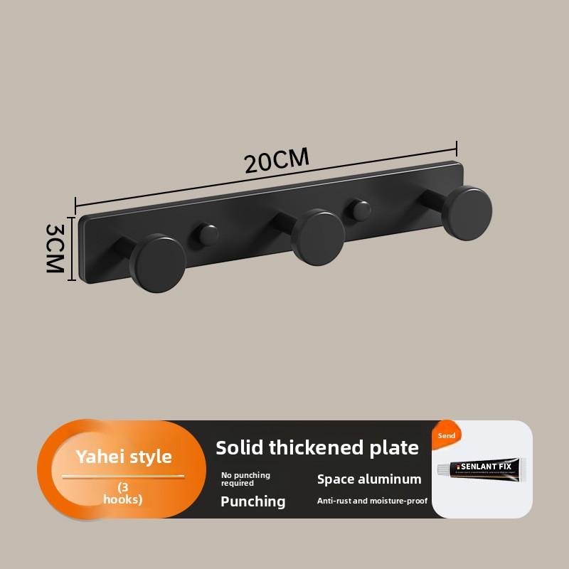 Lochfreie Wandmontierte Garderobe