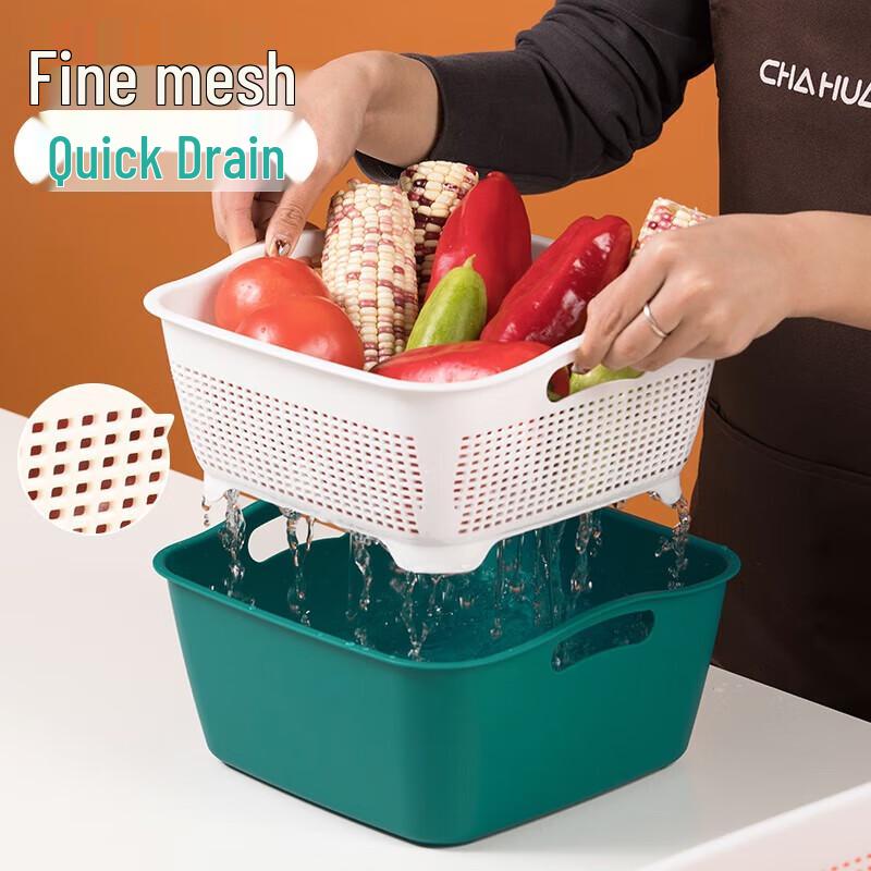 Chahua Square Double-Layer Draining Sieve