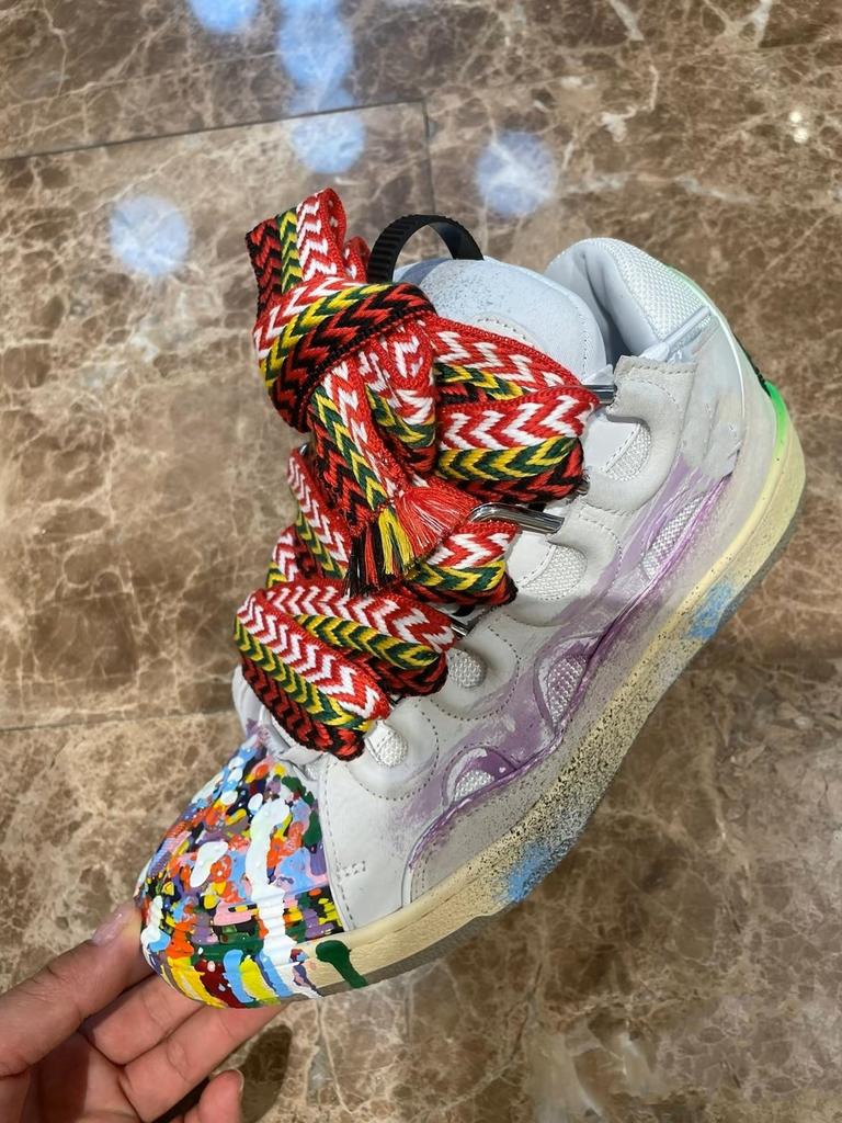 Módní tenisky na silné podrážce pro muže/ženy 2025 Léto Podzim Šněrovací robustní tenisky Ležérní boty na skateboard Smíšená barva Sportovní boty