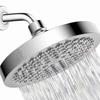 Modern High-Quality High-Pressure Electroplated Adjustable Replacement Rain Shower Head for Hotels & Bathhouses Shower