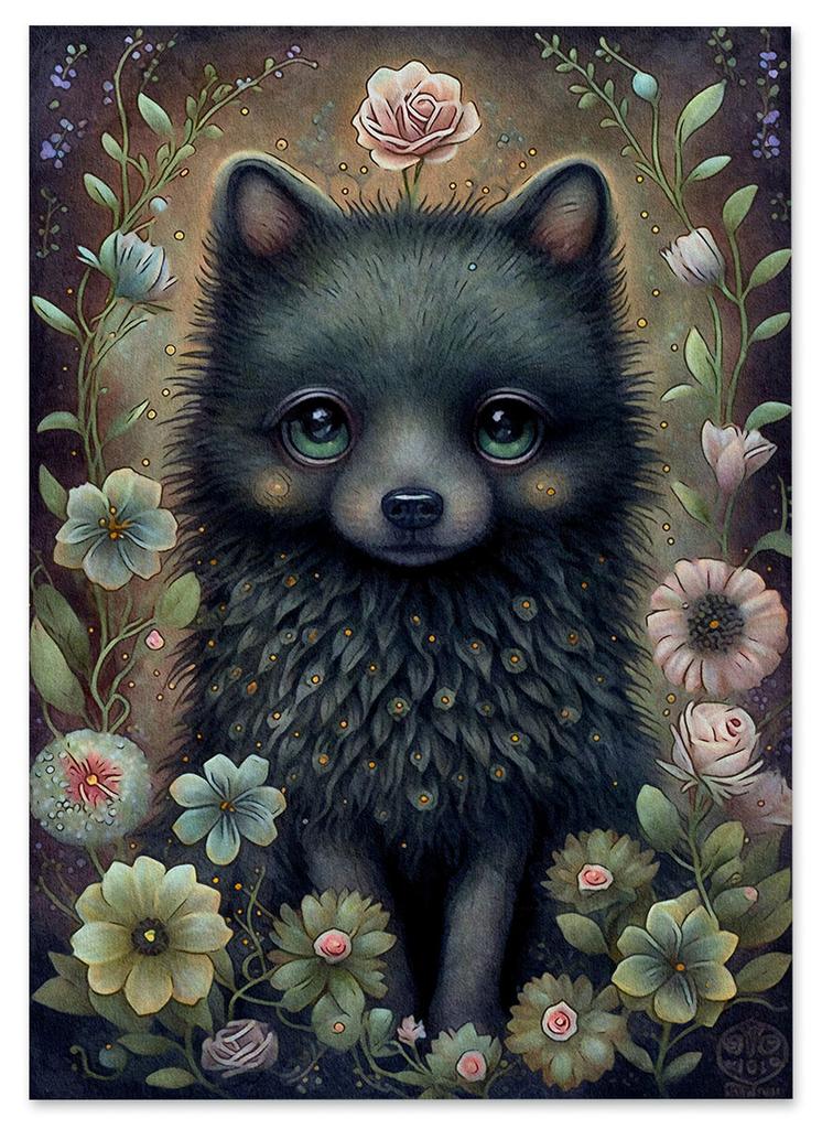 Poster for a Child Children's Pictures Wolf