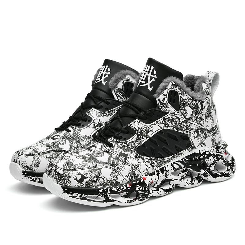 

Shoes Men Sneakers Male Casual Mens Shoes Tenis Luxury Shoes Trainer Race Breathable Shoes Waterproof Non-Slip Plush Sneakers 39