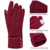 1 Paar Winterhandschuhe, Thermohandschuhe, Outdoor, warme Fäustlinge, warme Touchscreen-Handschuhe, Vollfinger