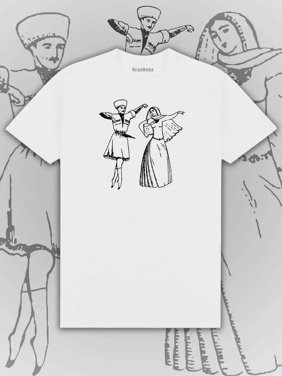 T-shirt with boxing print L