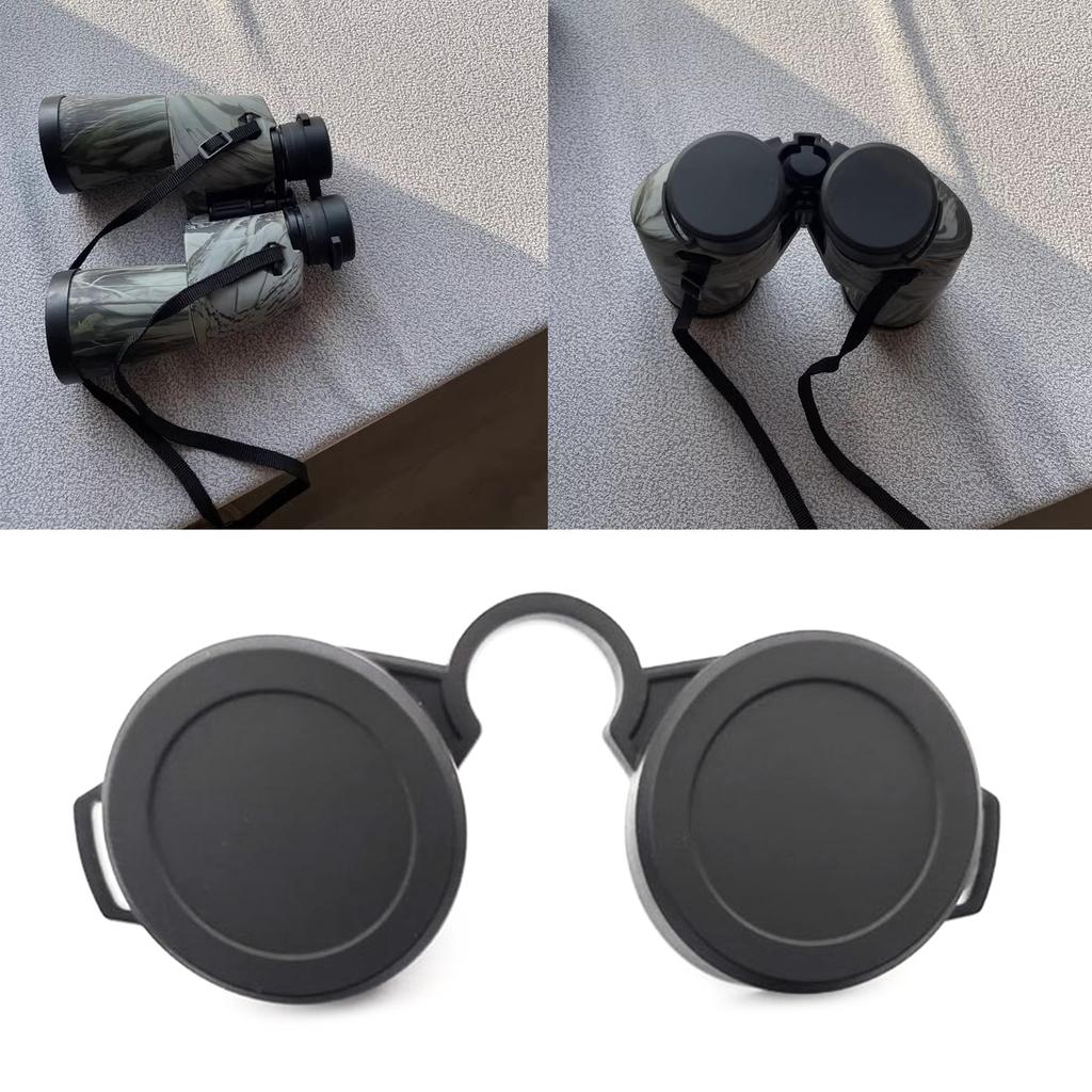 Durability Silicone Lens Caps Flexible Lens Covers 52mm-55mm For Binocular/Monocular Objective Lens Caps Eyepiece Cover