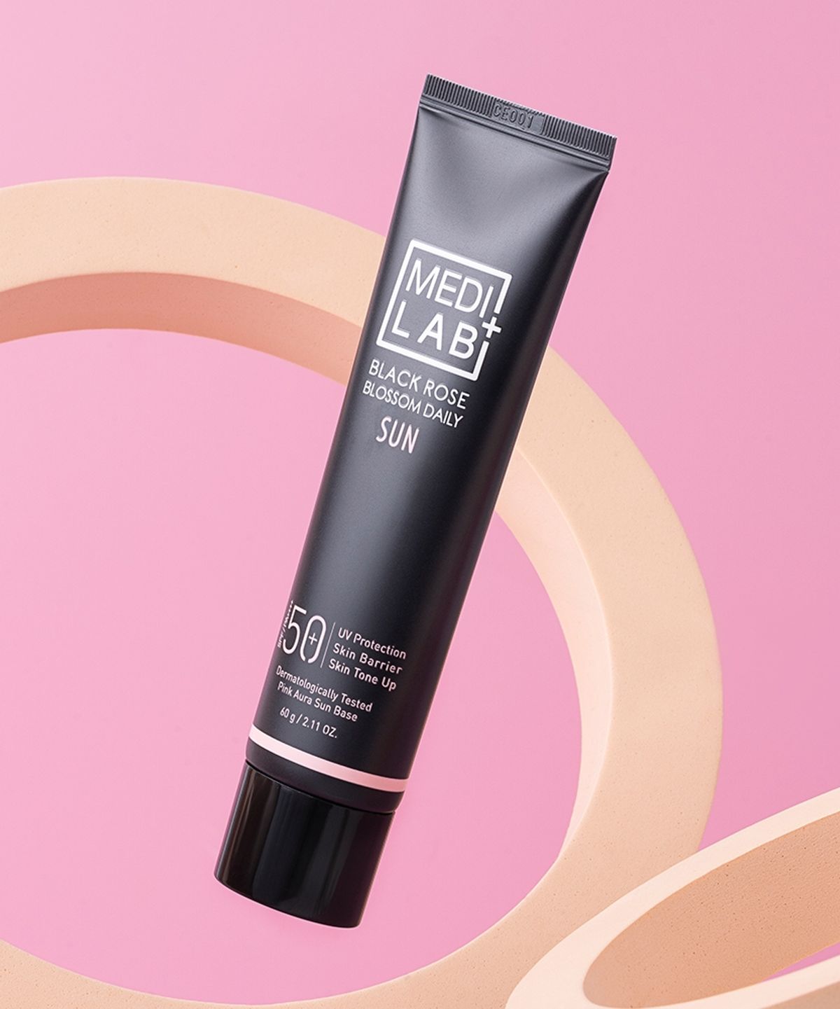 Medi Lab Black Rose Blossom Daily Moisture Glow Sun Cream 60g (SPF 50+ / PA++++)