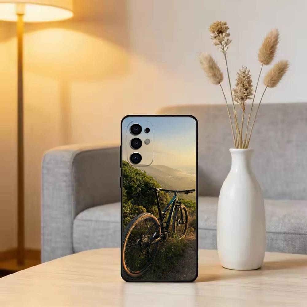C-Cool M-Mountain Bicycle Bike Phone Case For Samsung S25,S24,S21,S22,S23,S30,Ultra,S20,Plus,Fe,Soft Silicone Black Cover