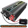 4000W Dual USB Solar Power Inverter 12V To 220V Car Power Inverter Charger Converter Adapter Modified Sine Wave Transformer Kit