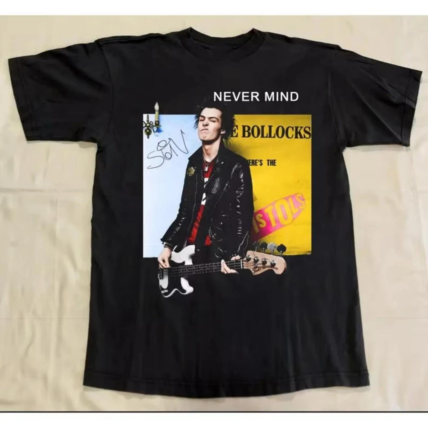 

Sid Vicious Never Cared about Those Printed-pattern T-shirts, Casual Men s Shirts, or Comfortable Streetwear T-shirts S чёрный