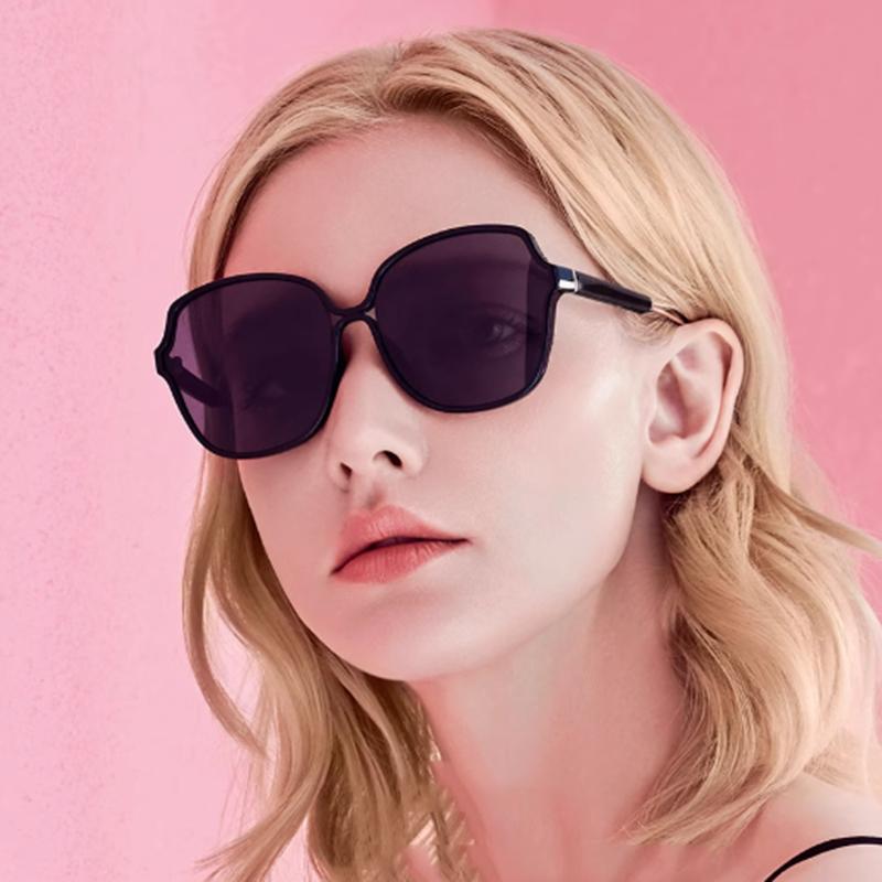 Vintage Oversized Sunglasses Women For Men Luxury Brand Designer Sun Glasses Punk Popular Big Frame Hollow Eyeglasses Uv400