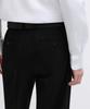 MUSINSA STANDARD Real Wide Hidden Banding Slacks [Black]