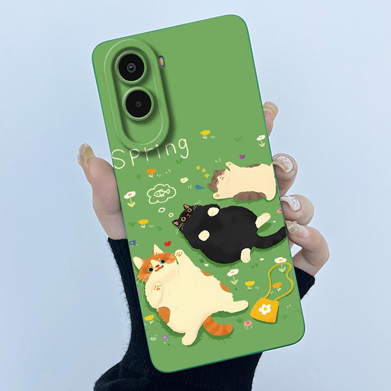 Case For Xiaomi Poco M7 4G Cute Panda Sweet Girls Cats Silicone Soft Back Cover For XiaomiPocoM7 4G Bumper Protective Casing