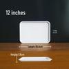 777 White Melamine Commercial Serving Trays