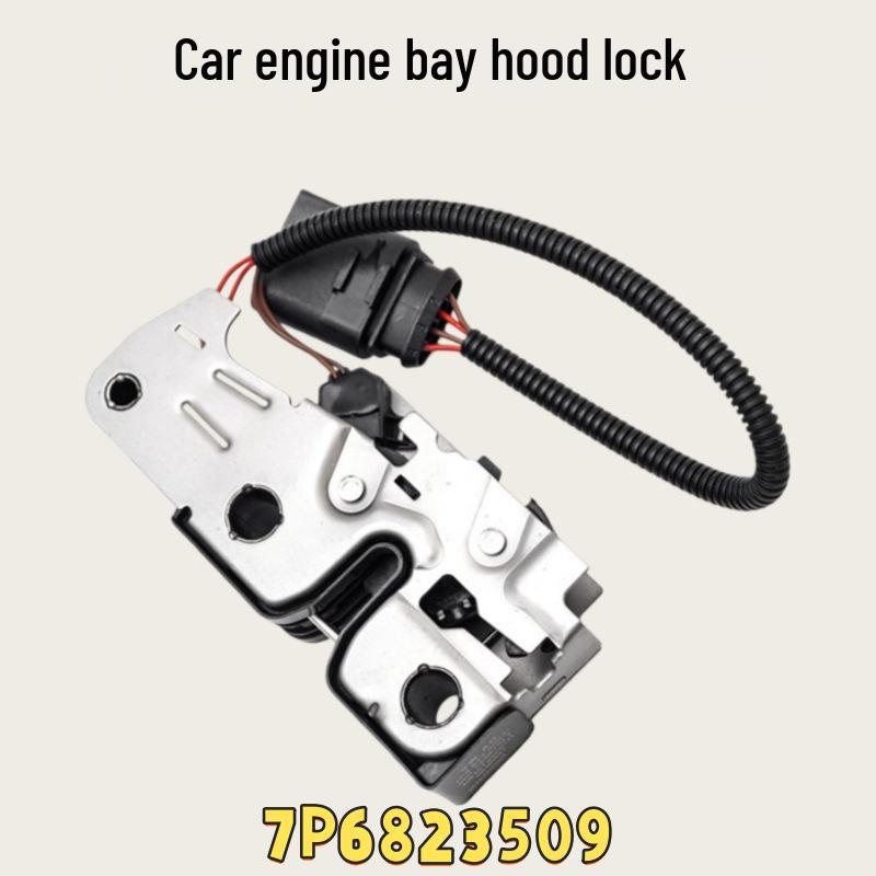 Volkswagen Touareg Engine Compartment Hood Lock (Part 7P6823509) witch