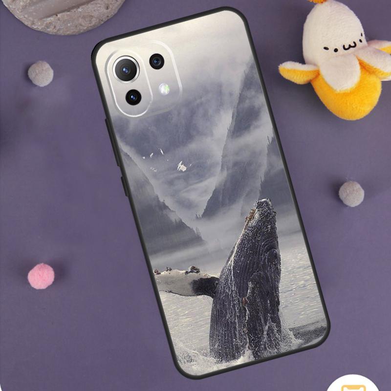 Чехол для плавания  Кит-акула в океане  для Xiaomi 15 Ultra 14 13T 14T 15T 17 Pro Max POCO F8 Ultra F5 F6 F7 X5 X6 X7 Pro Xiaomi 14