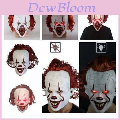 Scary Stephen King's It Mask For Halloween Men Joker Costume Cosplay