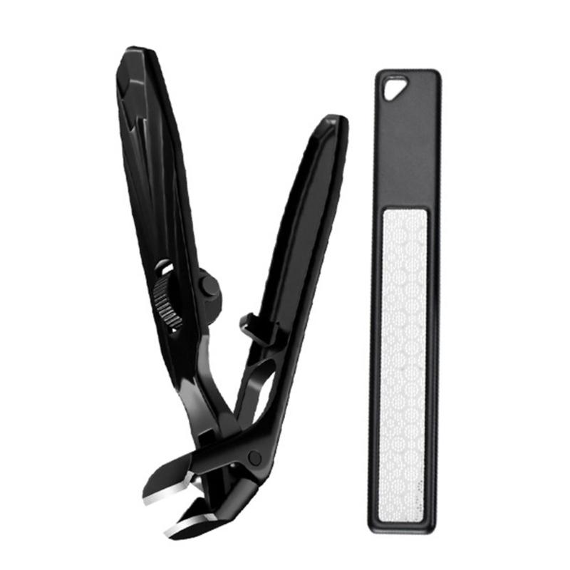 Professional Steel Toenail Cutter With Smooth Sliding Mechanism Nail File For Easy Grooming Quick Nail Shaping Tool