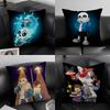 Game U-Undertale Pillow Case Sofa Short Plush Double-sided HD Printing Room Home Office Gift Cushion Cover