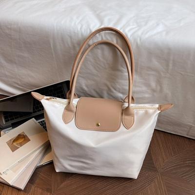 Großräumige Retro-Mode-Pendeltasche, Einzelschultertasche für Damen, Unterarm-Einzelschultertasche