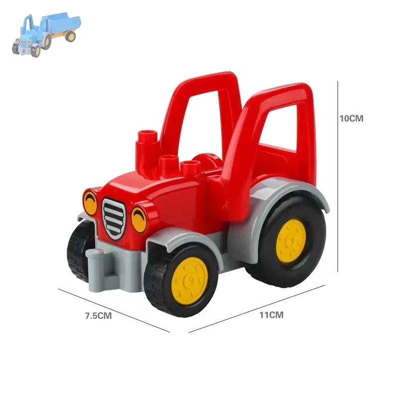 Velké stavební kostky Příslušenství Kompatibilní Velké kostky Děti Děti Nákladní auto Auto Autobus Městská dopravní série Sestavovací Vzdělávací hračka