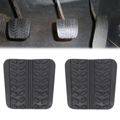 2PCS Brake Clutch Pedal Pad Covers For Mazda MX-3 1992-1996 B2200 B2600 1987-93