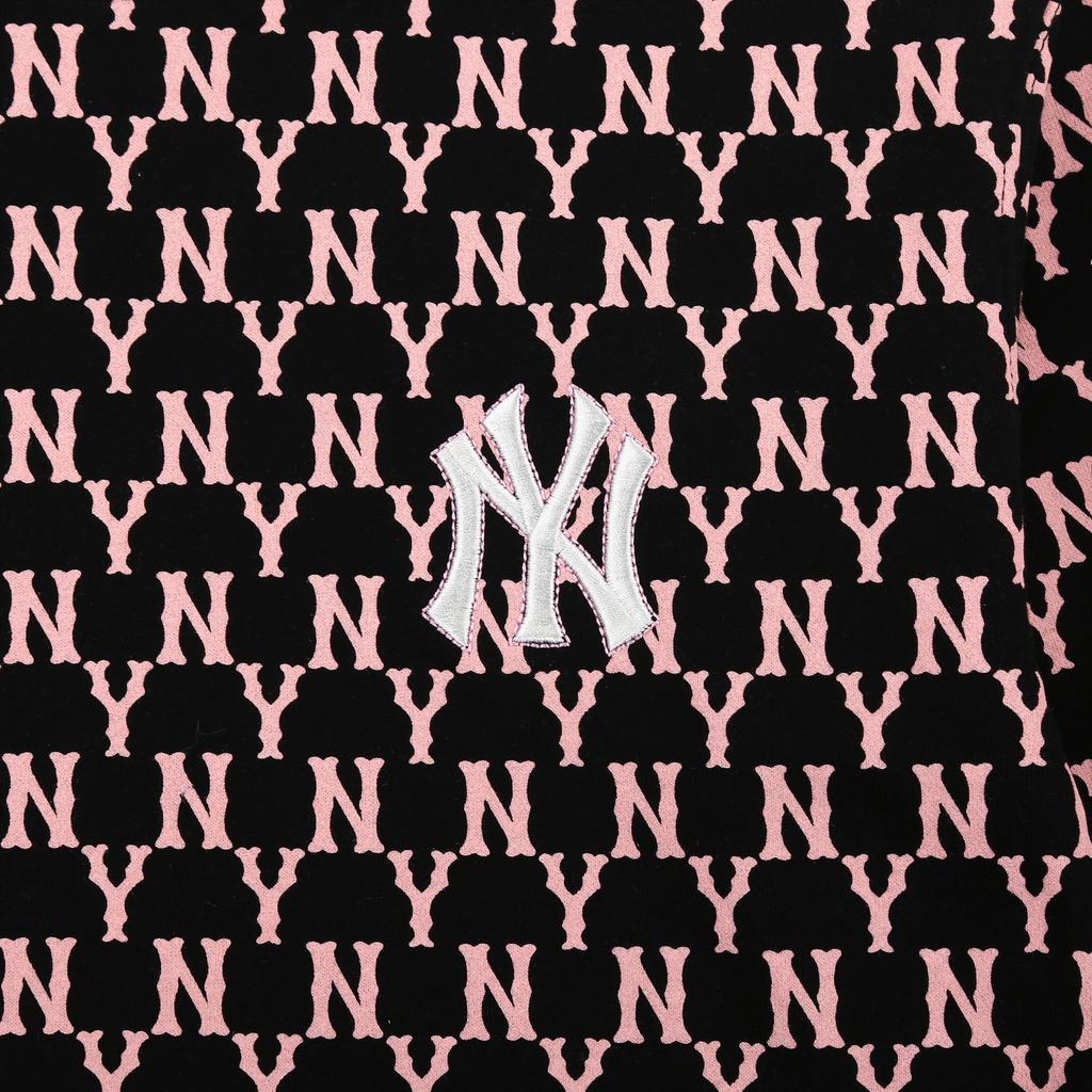 New MLB Old Flower Sweatshirt Unisex Black 31MTM1111-50L