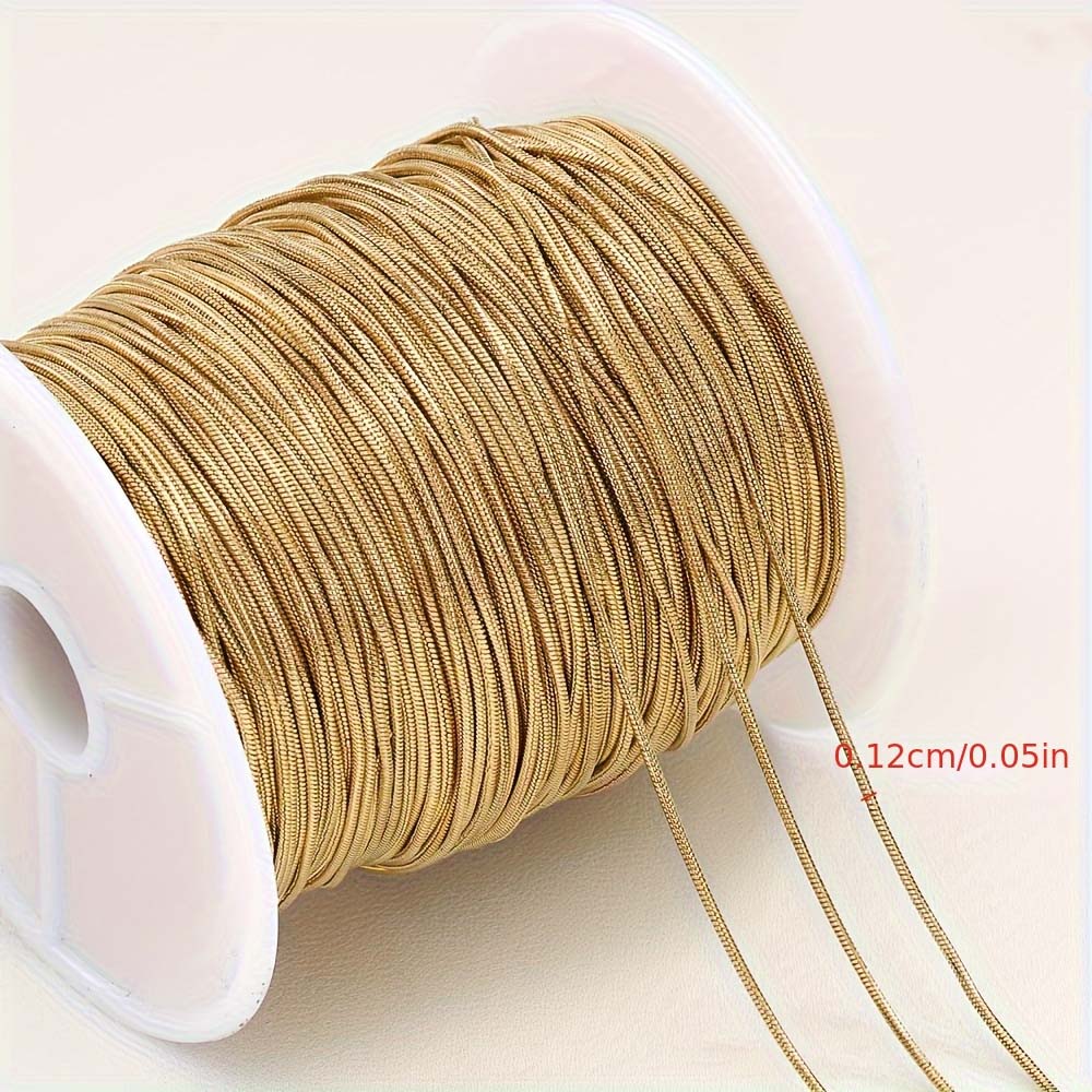 No Fade 1M 2Meter Stainless Steel Gold Plated Lips Chains DIY Chain for Needlework Necklace Bracelet Jewelry Making Accessories