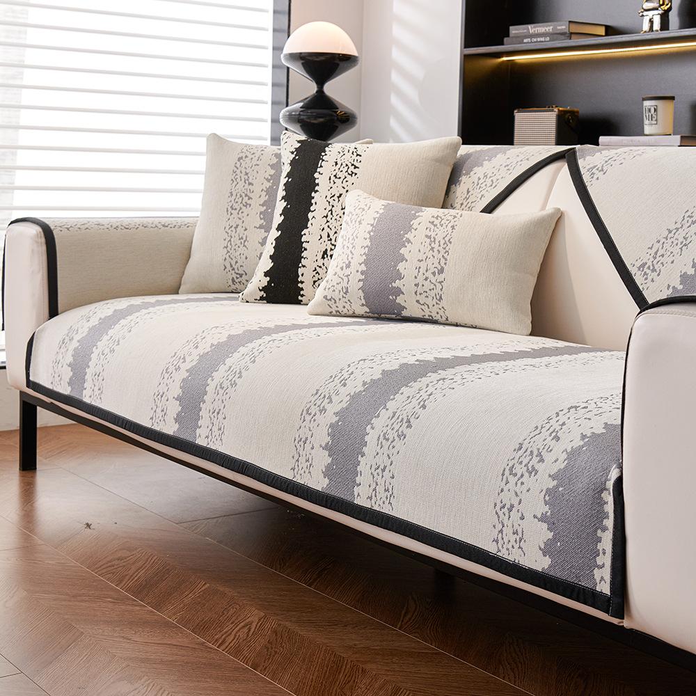 

[Pick Up Leaks] Nordic Chenille Sofa Cushion, Universal In All Seasons, Anti-Cat Scratching, Light Luxury, High-End Sofa Cover Cover Cloth 70*70cm