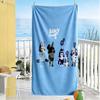 Bluey Bingo Adventure Beach Towel Quick-Dry Soft Microfiber Comfortable Lightweight