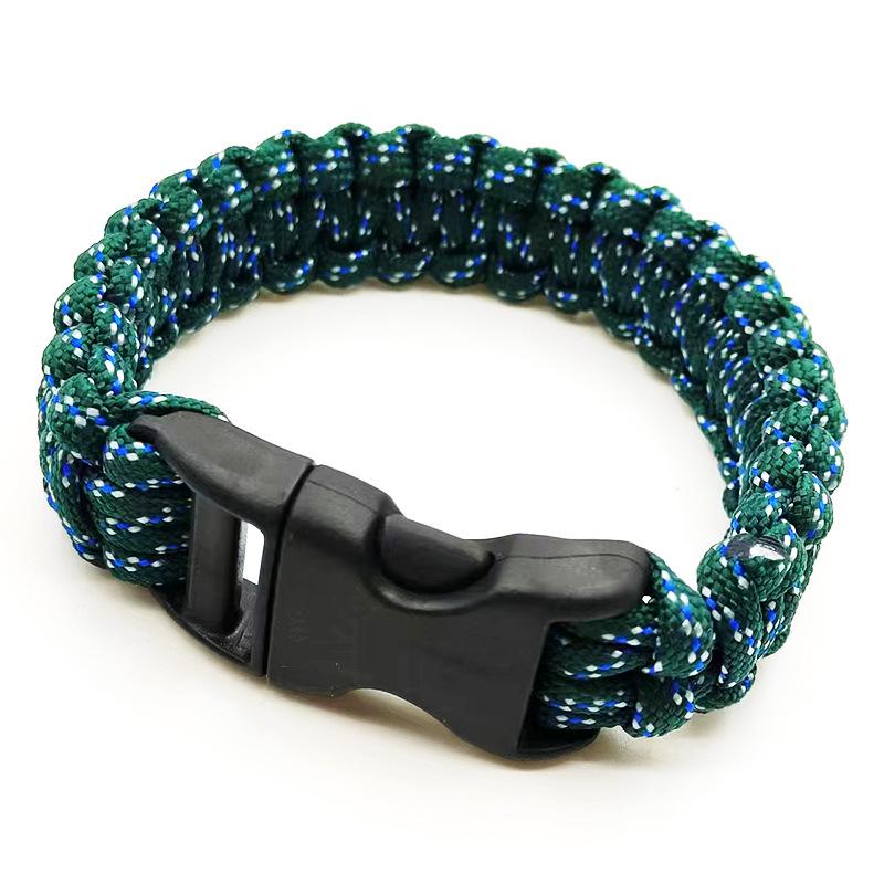 Emergency Survival Woven Paracord Climbing Bracelet